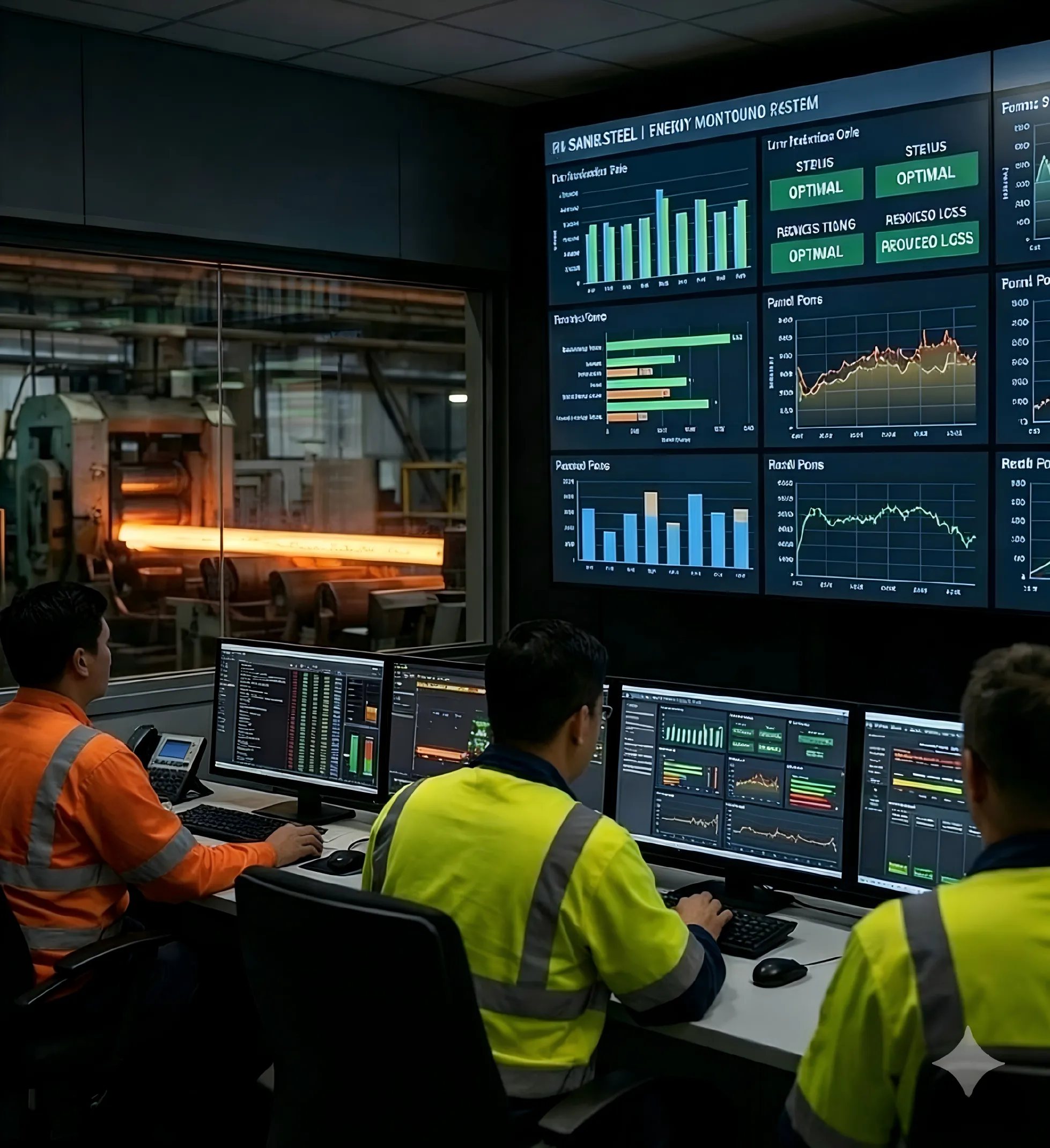 Menggali jauh ke dalam potensi pembuatan rendah karbon, sistem kecerdasan digital Sanhe Steel membantu 