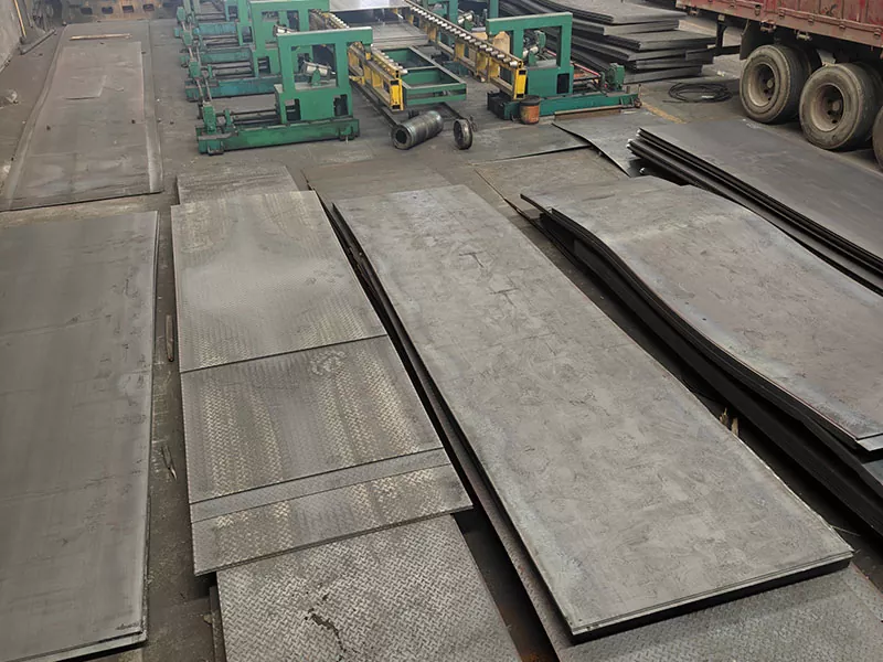 Plat Keluli Gelek Panas SS400